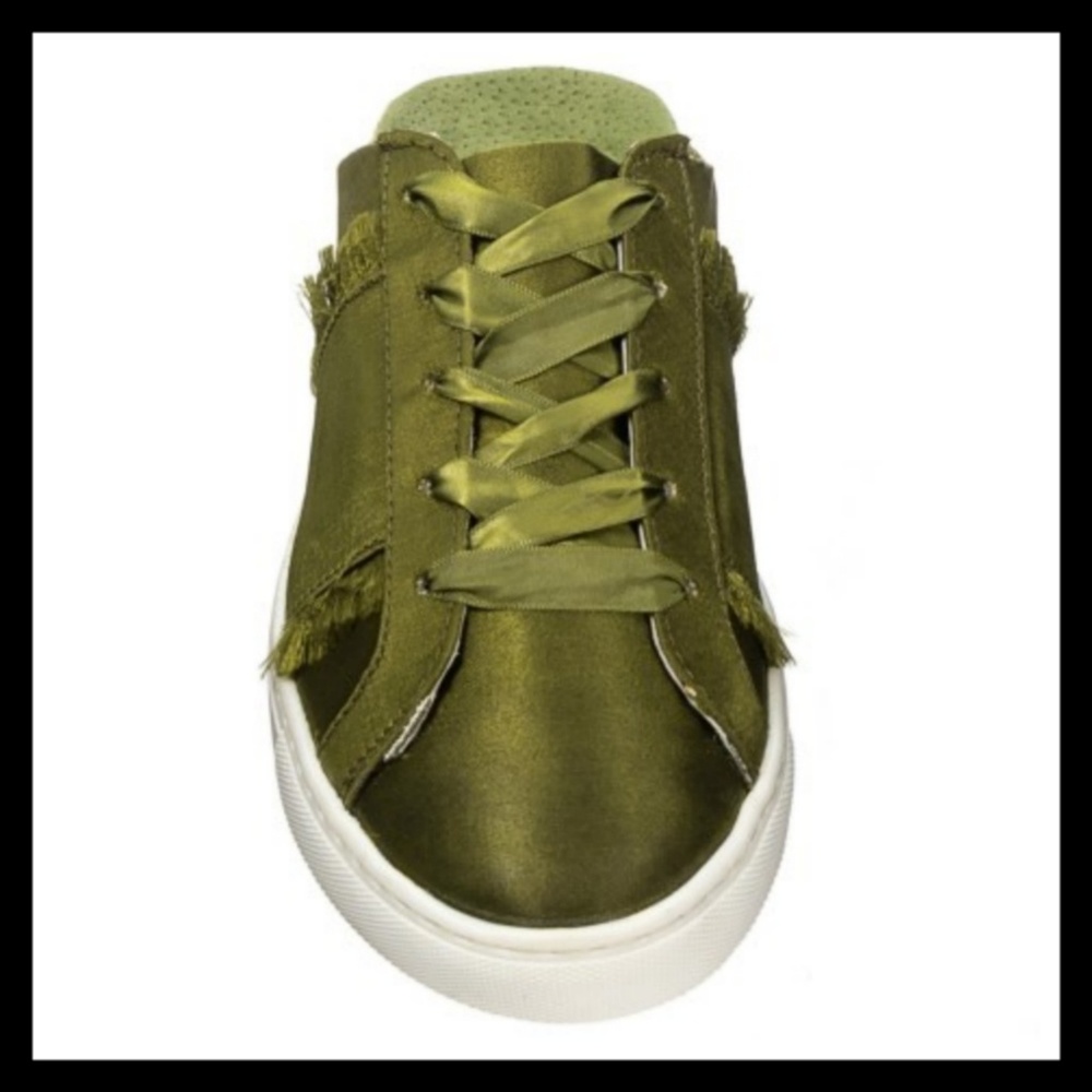 [Free People] Ladies Naples Satin Sneakers - Picture 2 of 4